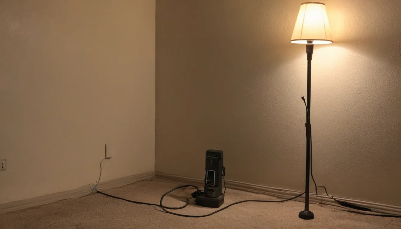Homeowner taking photos of a basement wall to share with a local provider